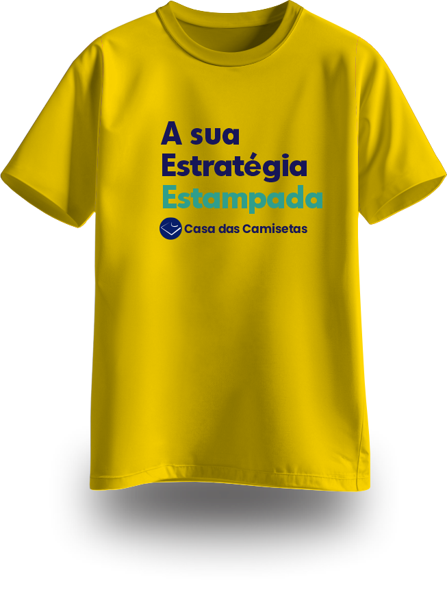 Camiseta Básica Estampa Frente